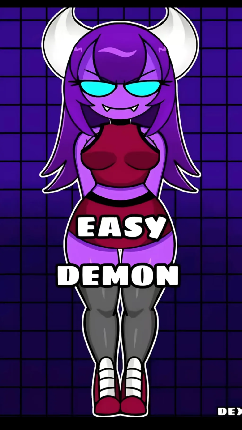ai character: Easy Demon background