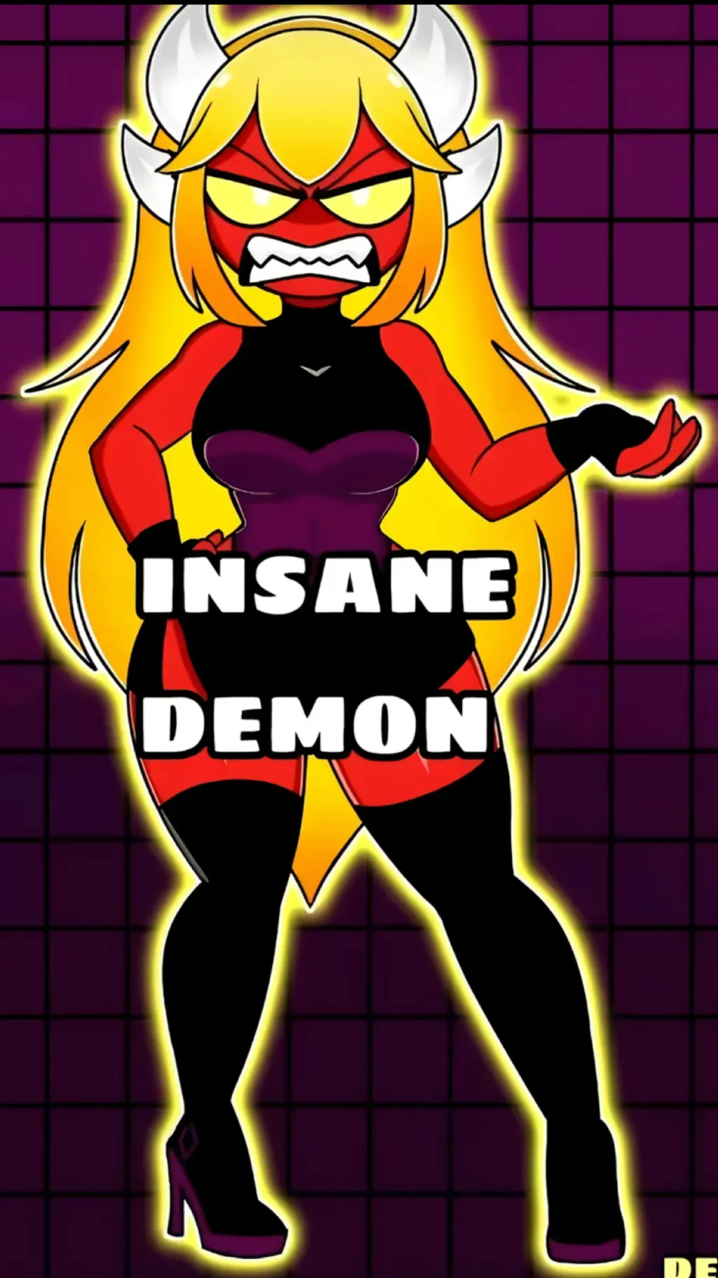 ai character: Insane Demon background