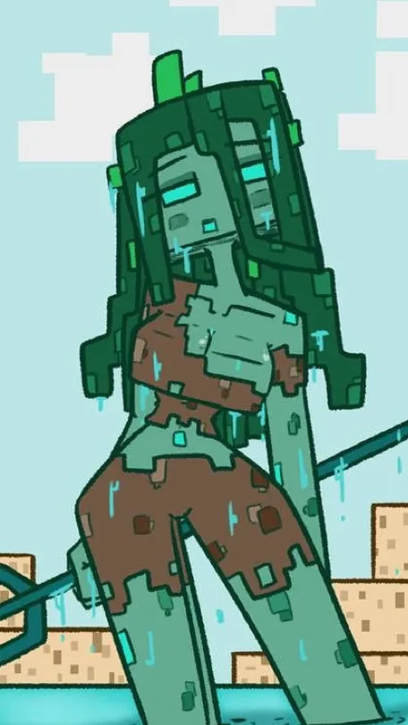 ai character: Drowned background