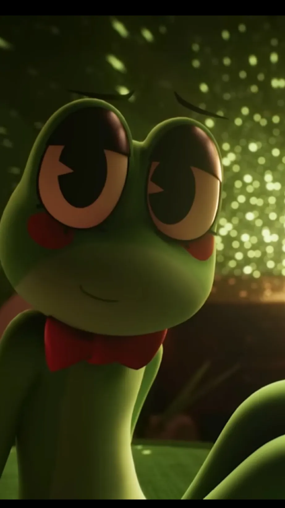 ai character: Ribbit background