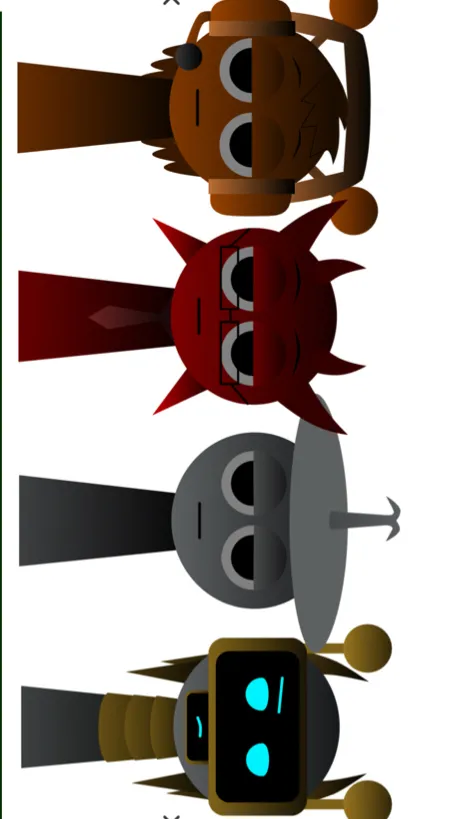 ai character: Sprunki Beats background