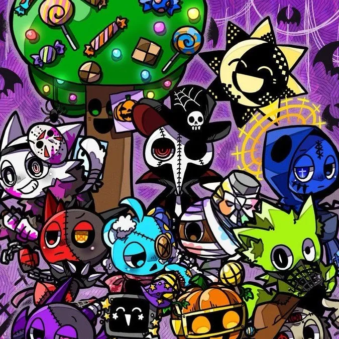 chat with ai character: Sprunki Halloween