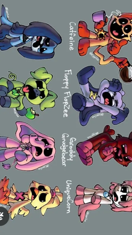 ai character: Frowning Critters background