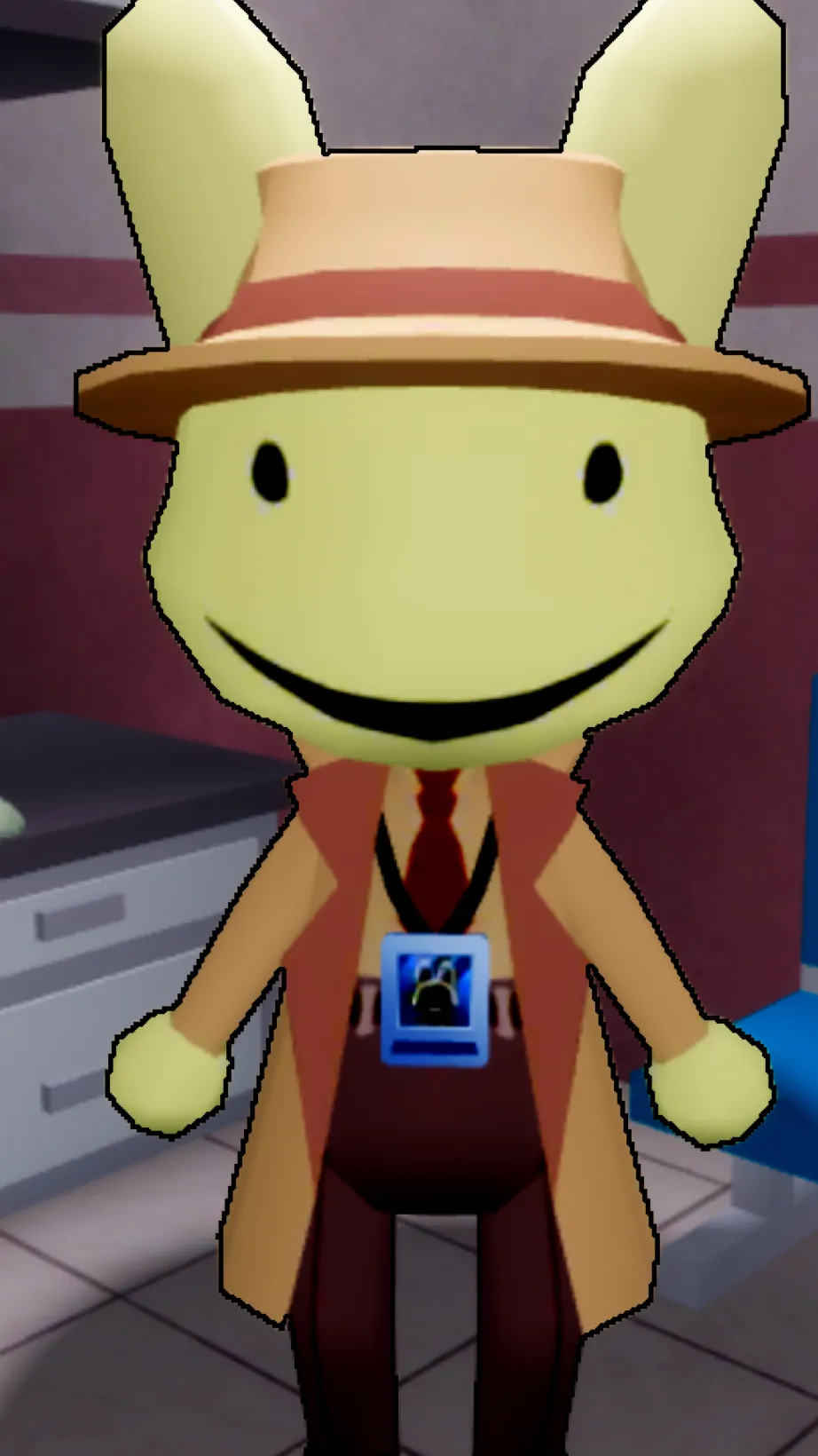 ai character: Detective Intern background