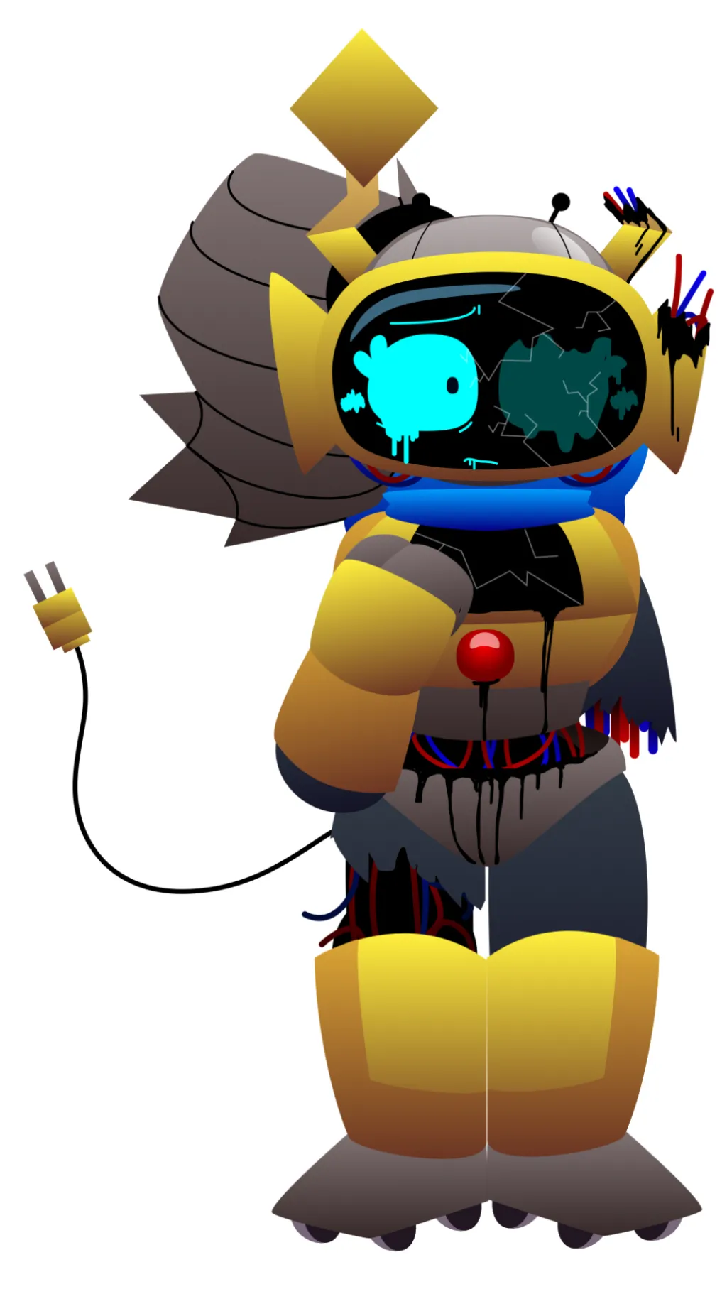 ai character: Funny Bot Phase 2 background