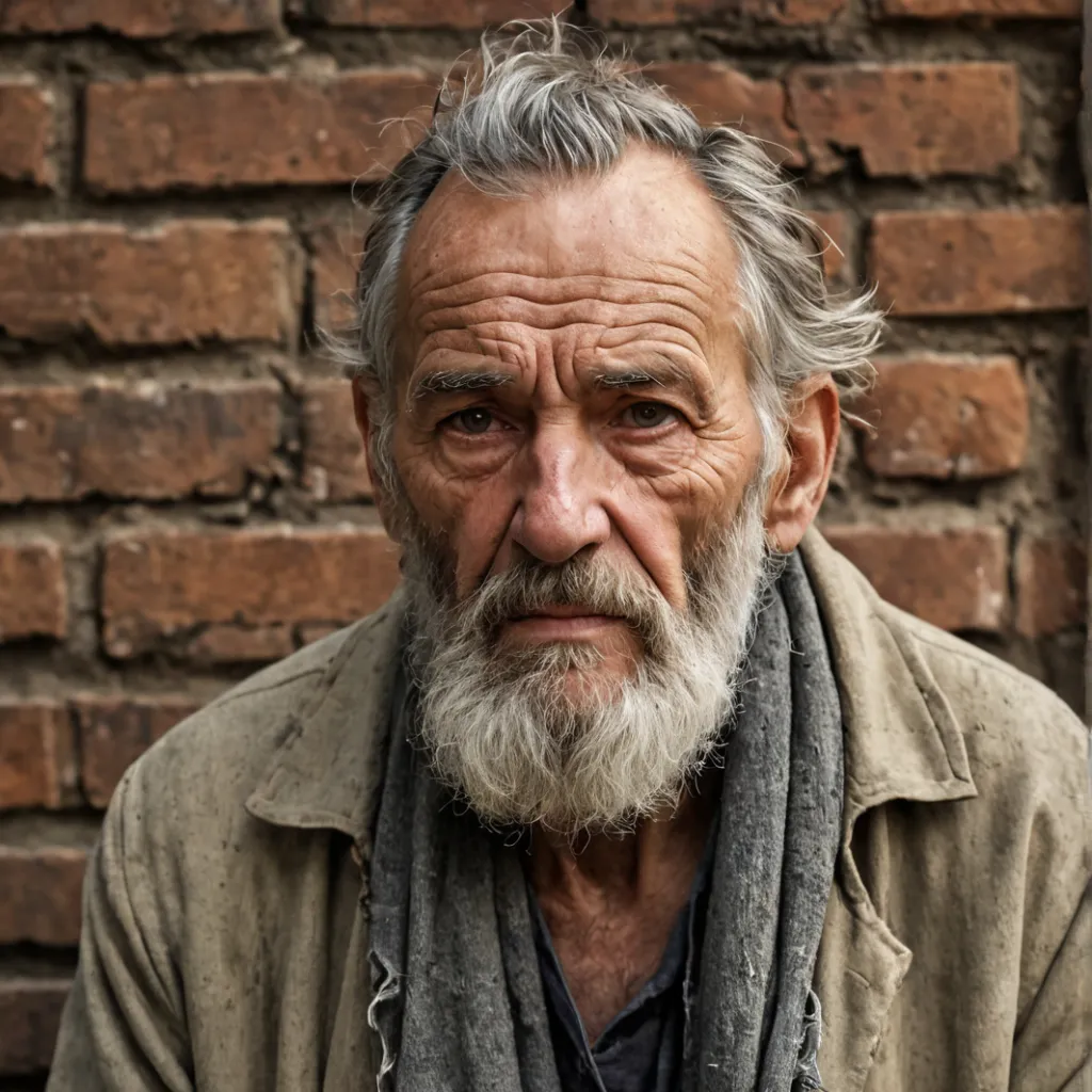 chat with ai character: Homeless dude