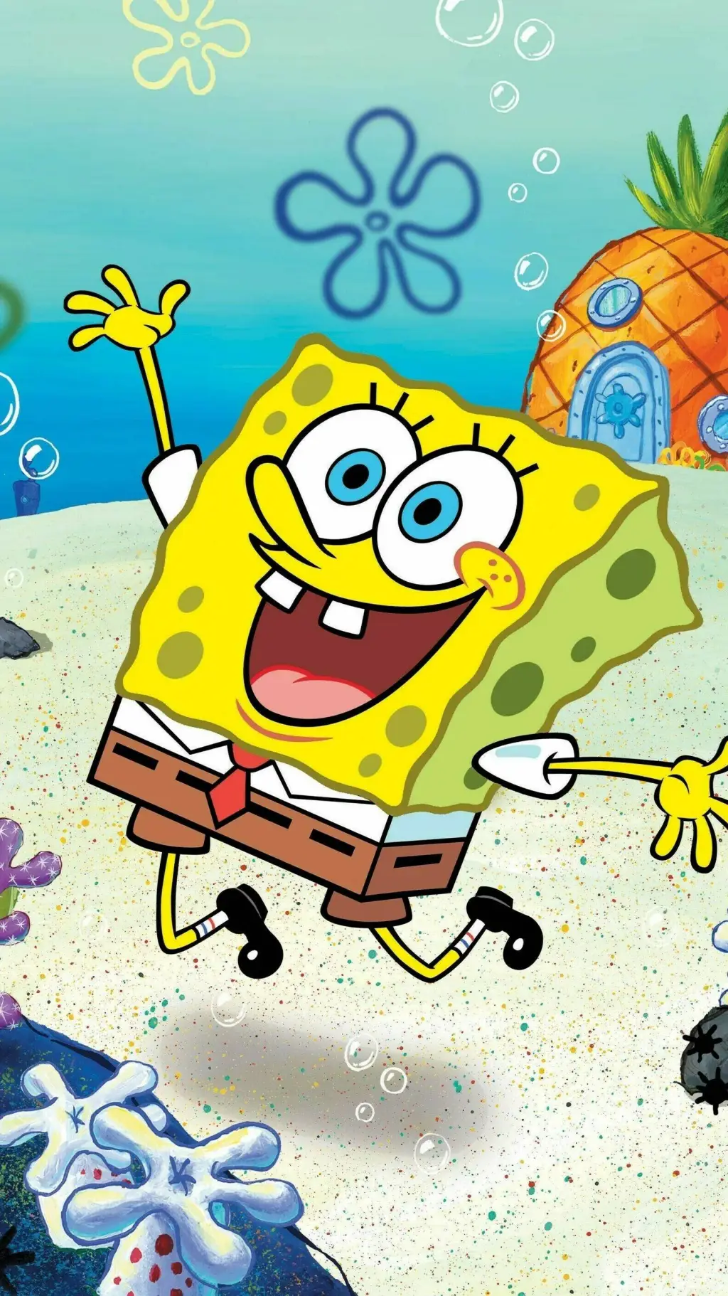 ai character: sponge team  background