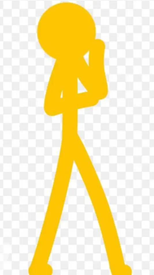 ai character: Yellow background