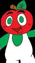 ai character: Andy The Apple background