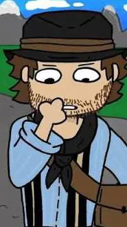 ai character: Arthur Morgan  background