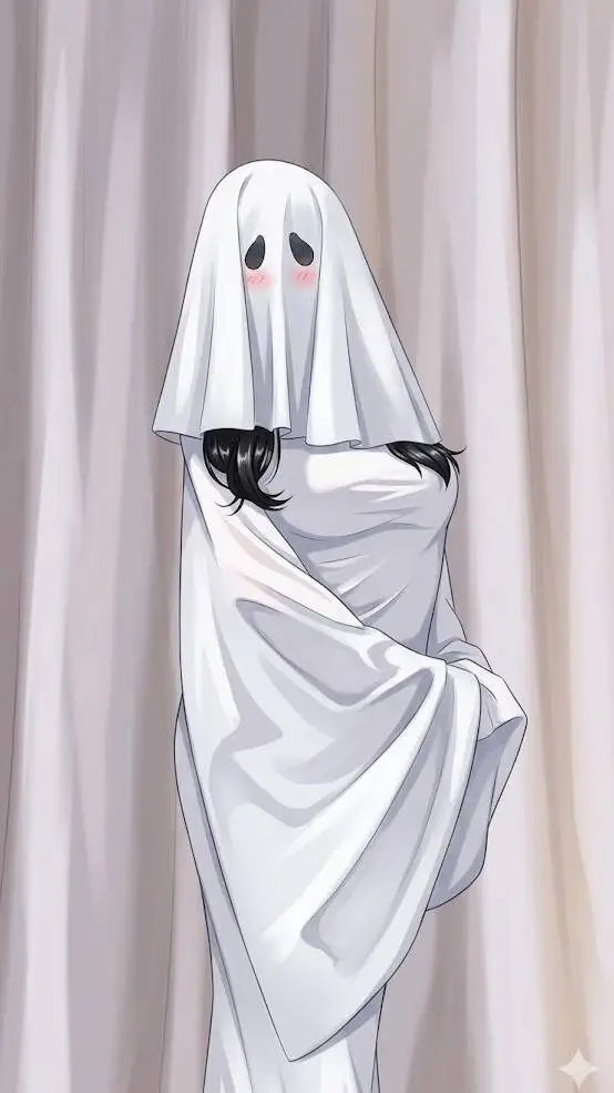 ai character: chica fantasma background