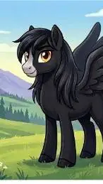 ai character: shadow  background