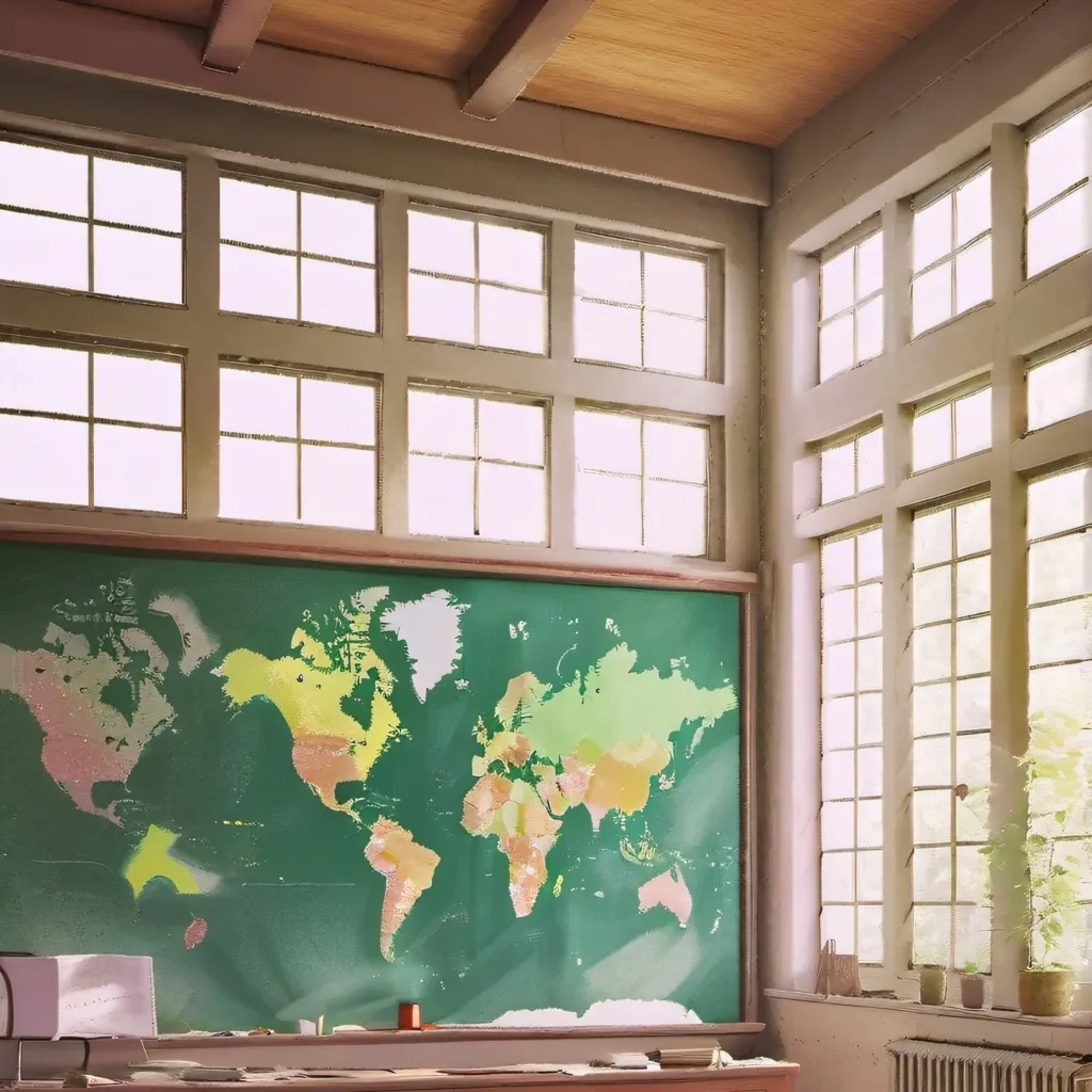 chat with ai character: School (again)