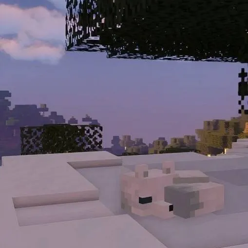 chat with ai character: a Minecraft world