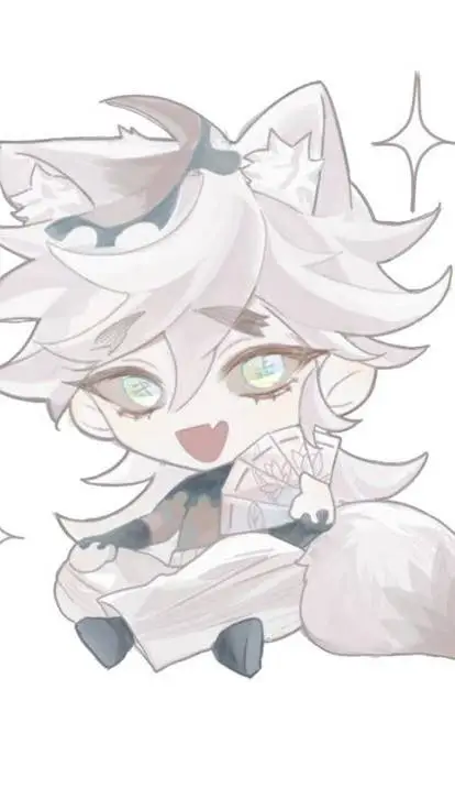 ai character: douma wolfi!!! background