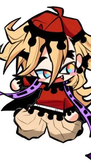 ai character: kny in video game background