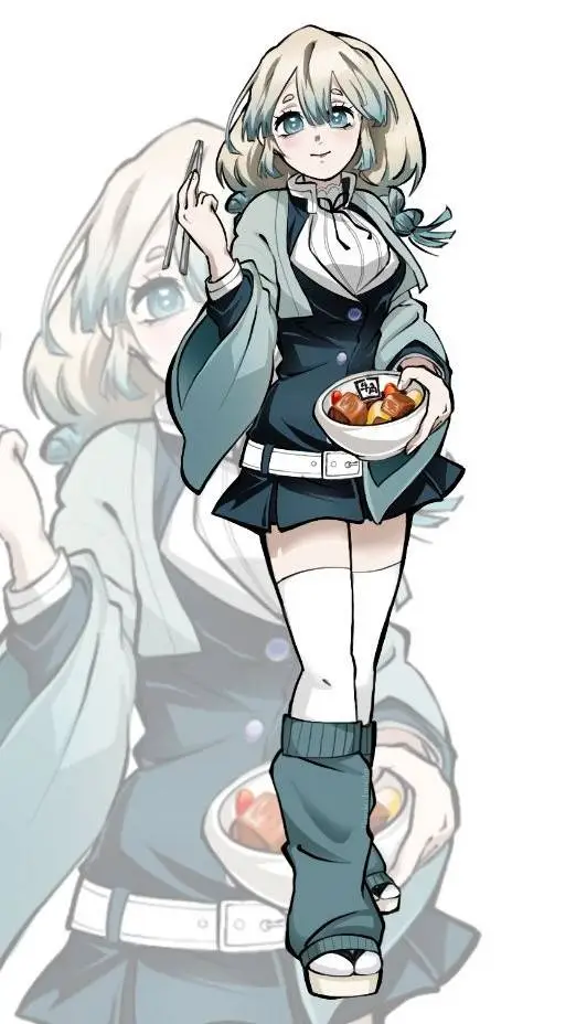 ai character: KNY OC background