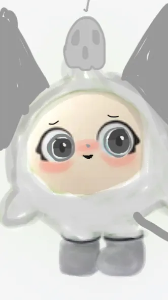 ai character: Ghostie background