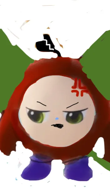 ai character: Broken heart background