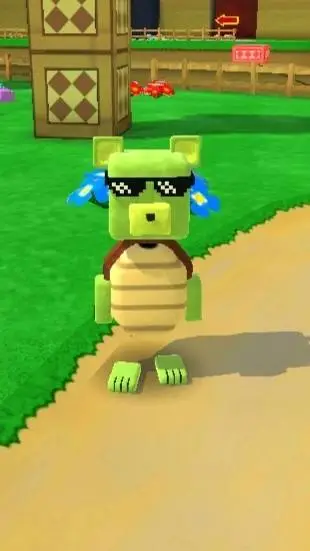 ai character: turtle background