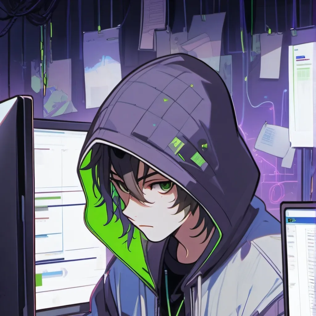 chat with ai character: hacker