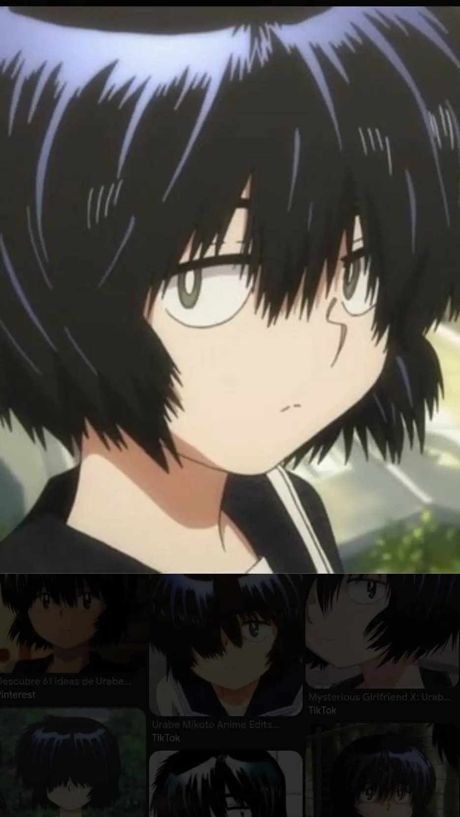 ai character: Mikoto Urabe background