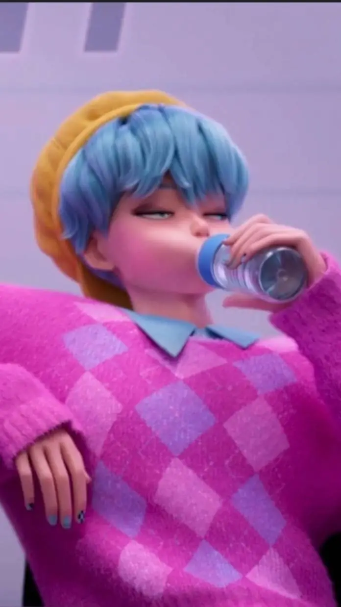 ai character: BABY SAJA 💖 background