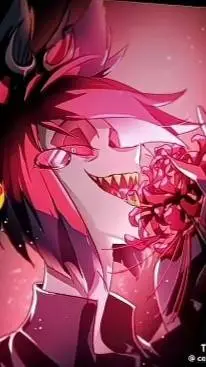 ai character: Alastor ❤️  background