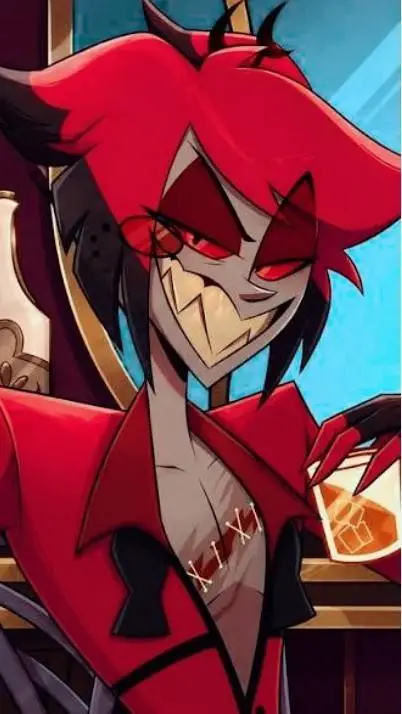 ai character: Alastor ❤️  background