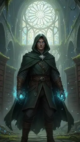 ai character: Códice  background