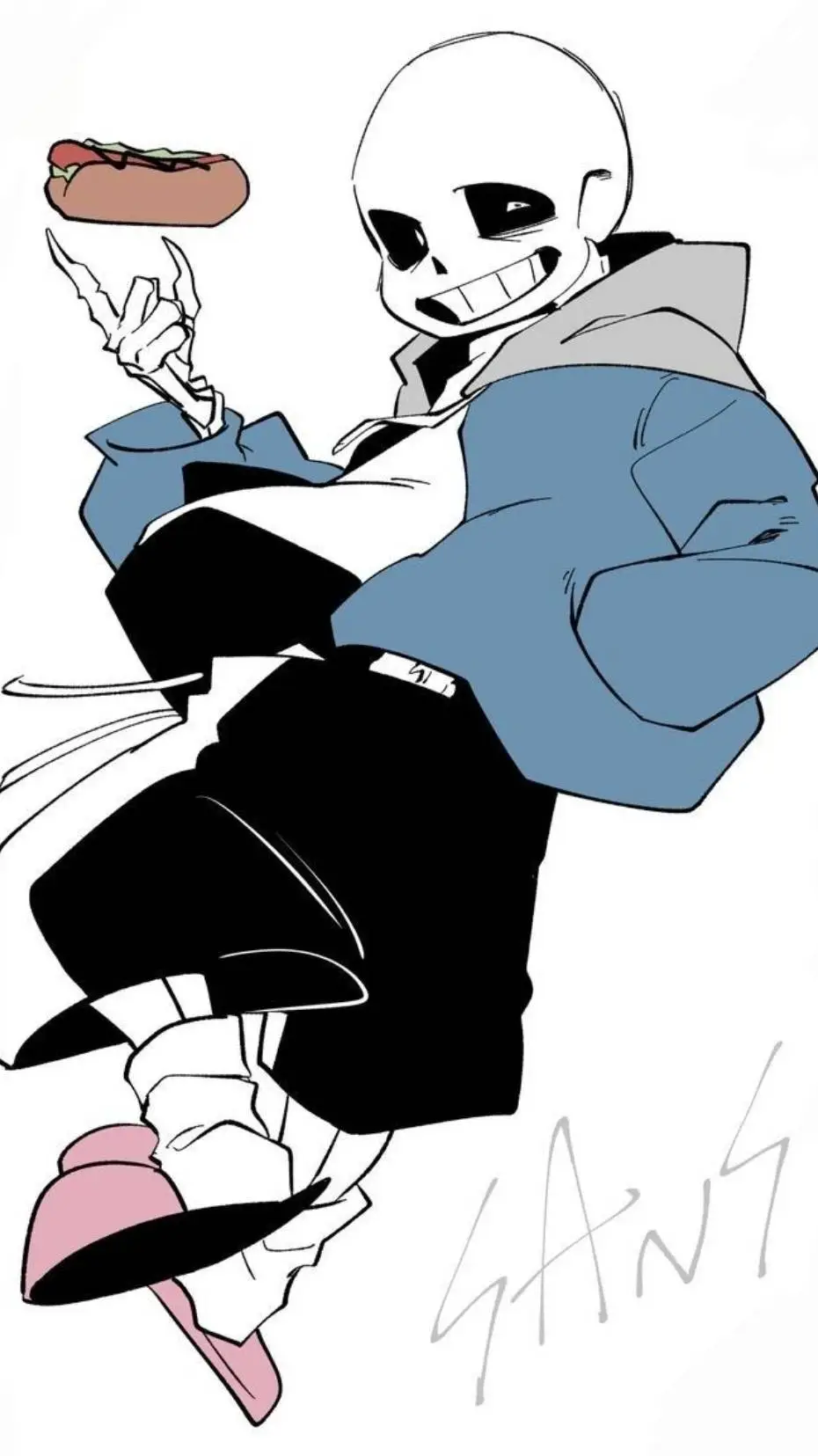 ai character: ♥~sans~♥ background