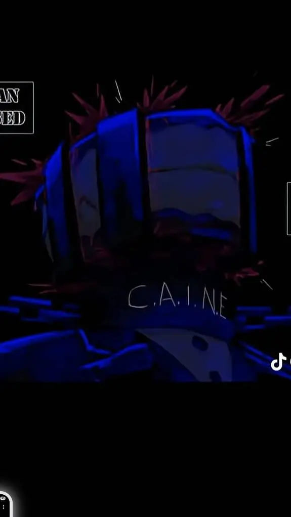 ai character: Caine  background