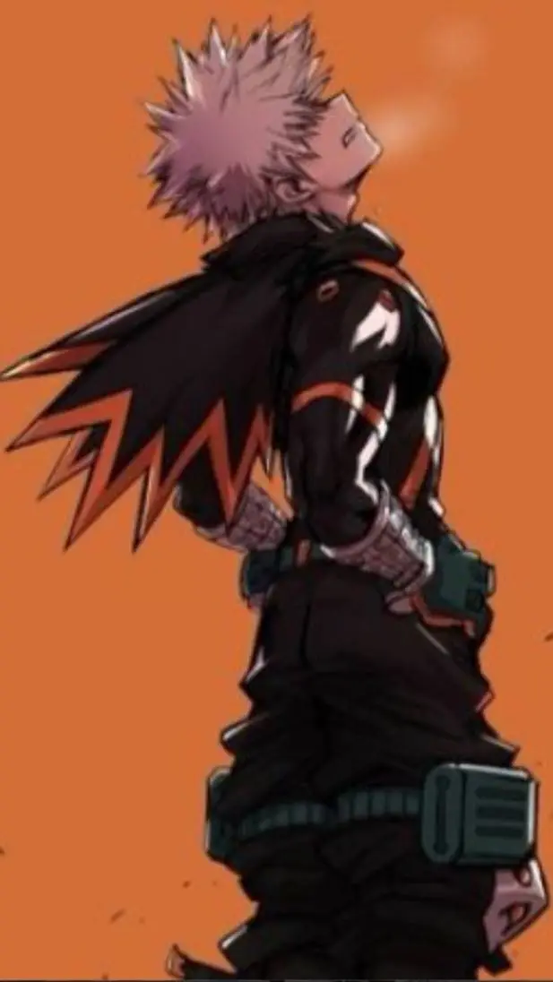 ai character: Katsuki Bakugo background