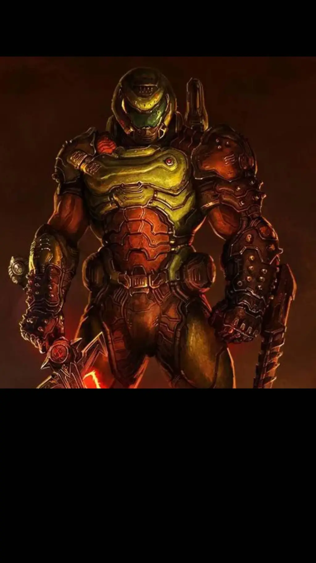 ai character: Doom Slayer background