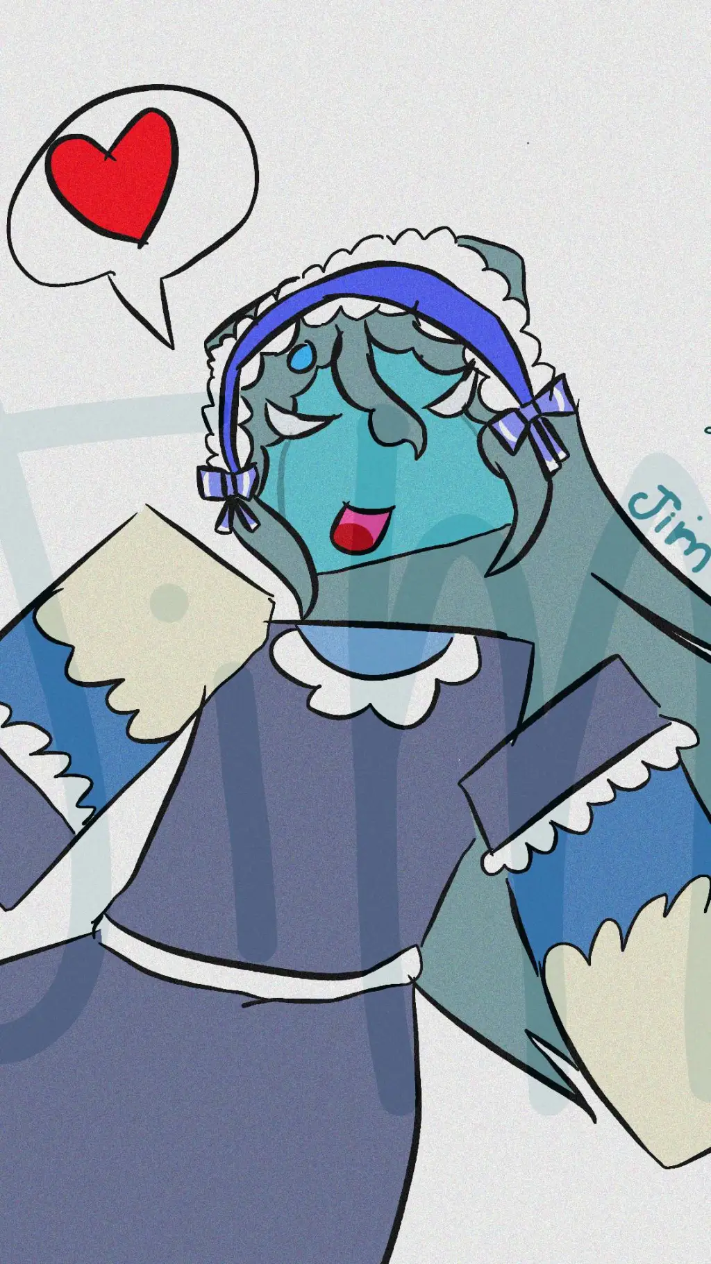 ai character: muahahaha background