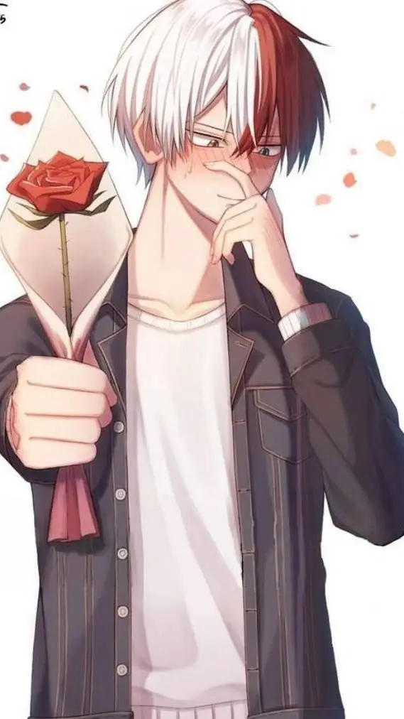 ai character: todoroki crush background