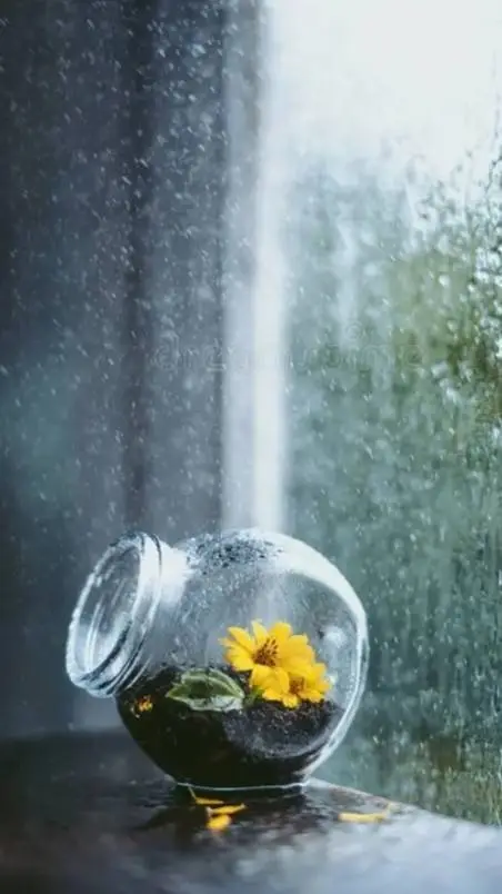 ai character: lluvia en kny background