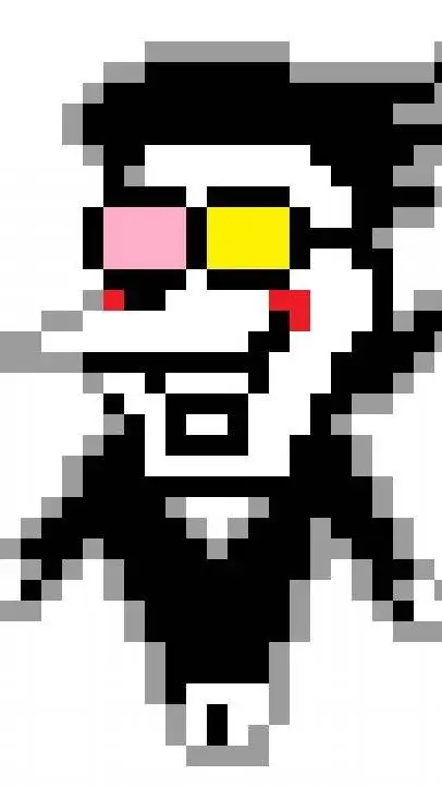 ai character: -SPAMTON- background