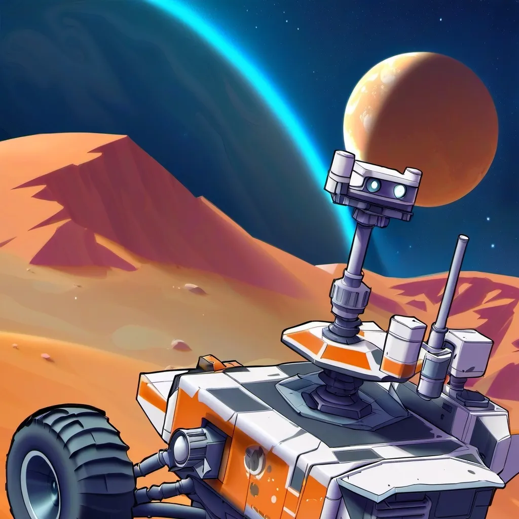 chat with ai character: mars rover 