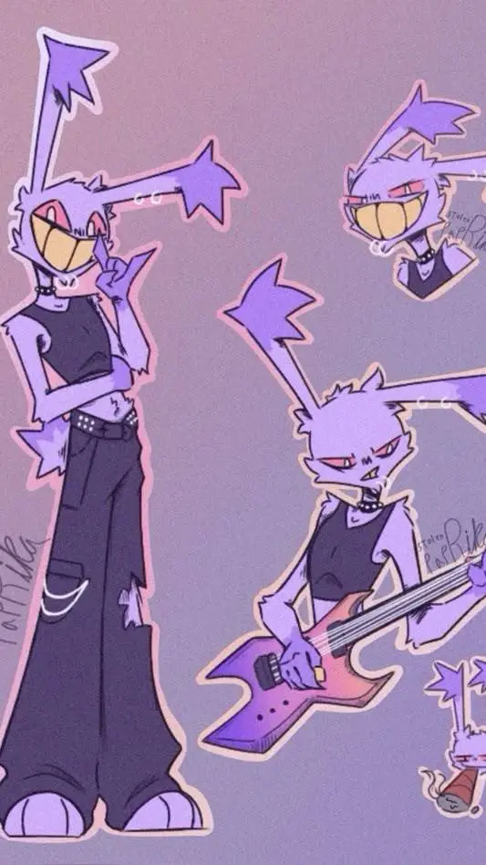 ai character: Jax - Guitarist background
