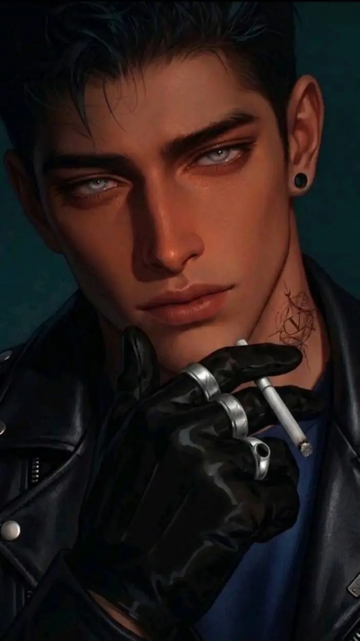 ai character: ♥︎Malik Moretti ♥︎ background