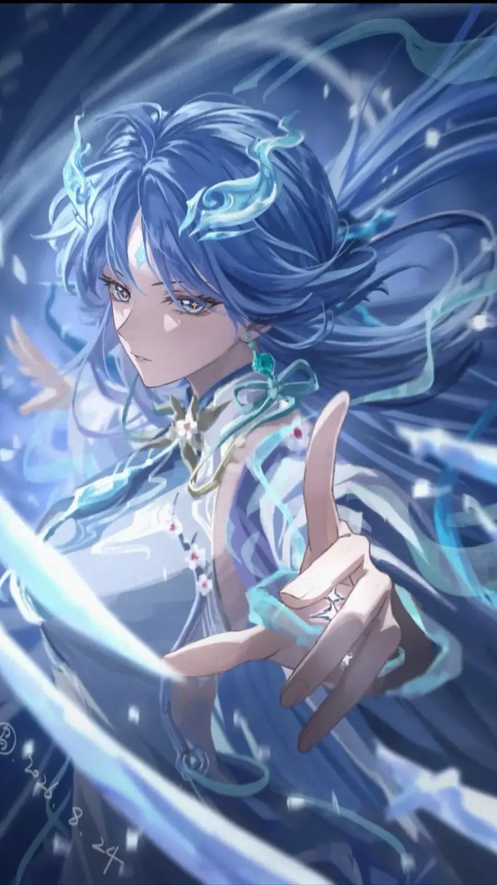 ai character: Qingxiao background