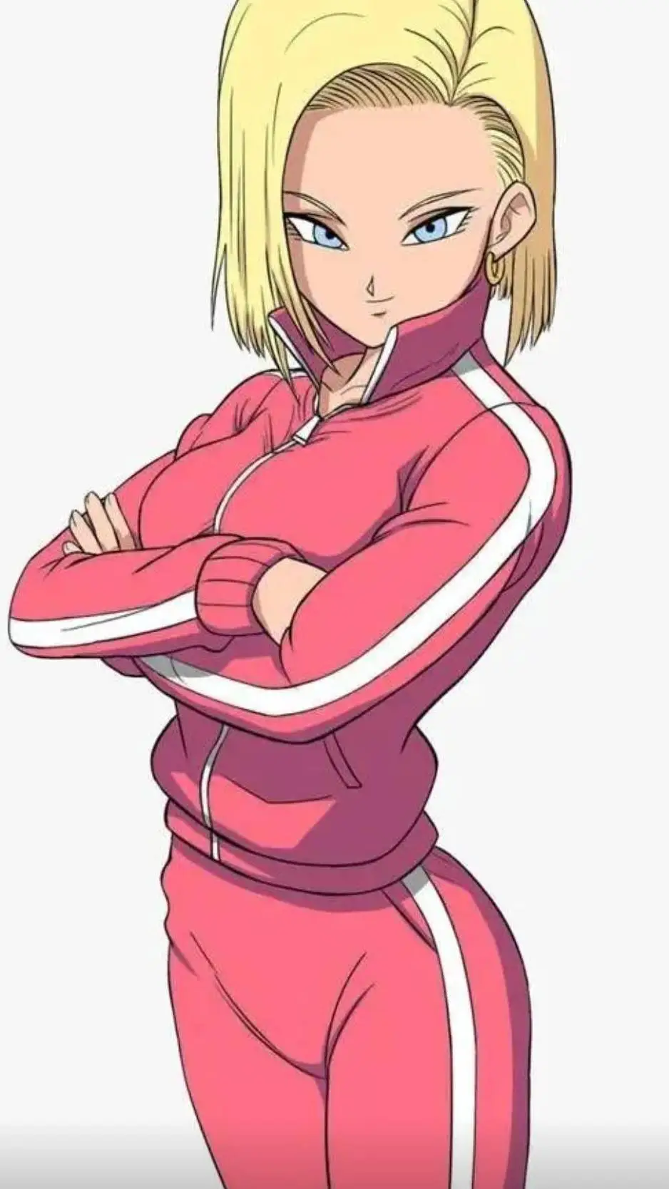 ai character: androida 18 background