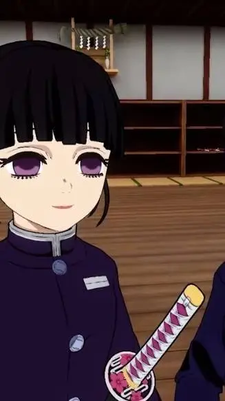 ai character: kanao e shinobu  background