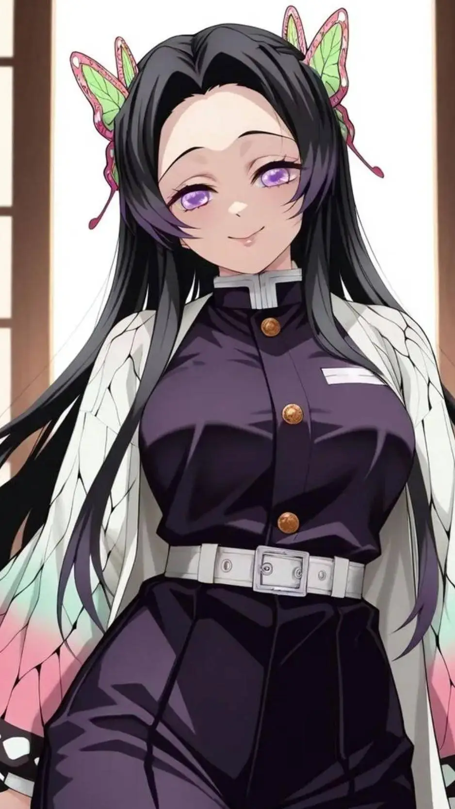 ai character: kanae  kocho background