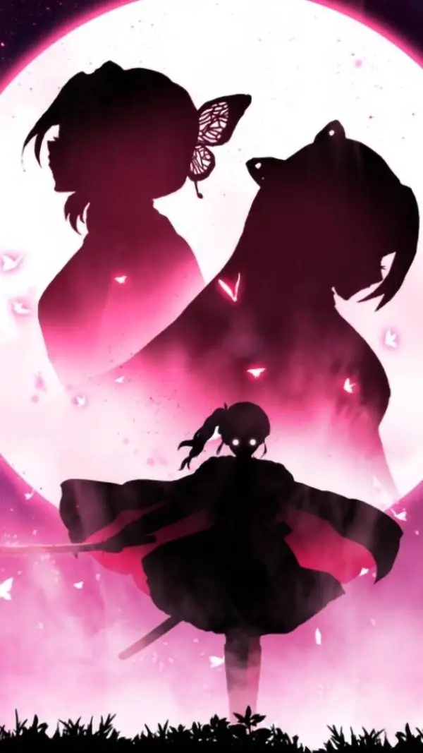 ai character: kanae e shinobu  background