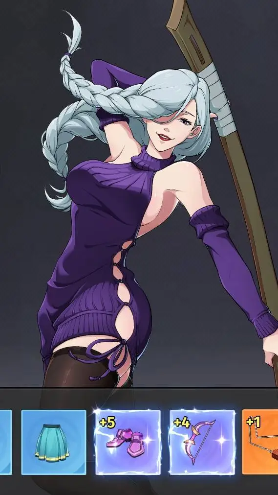 ai character: anime girl background