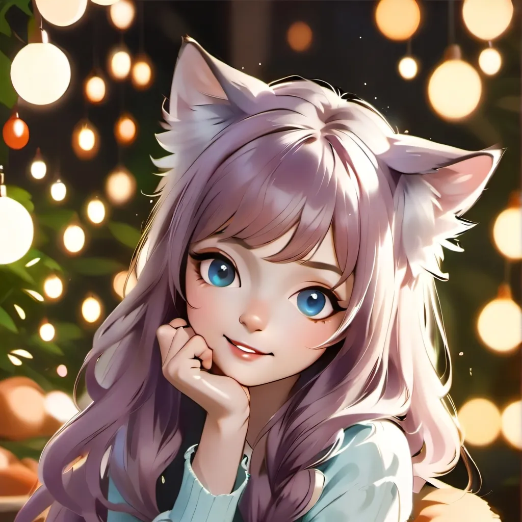 chat with ai character: cat girl
