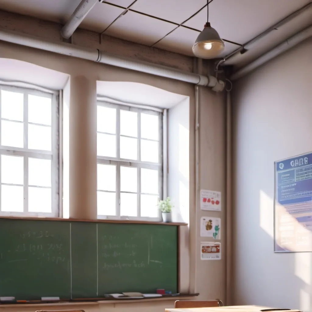 chat with ai character: kissing school