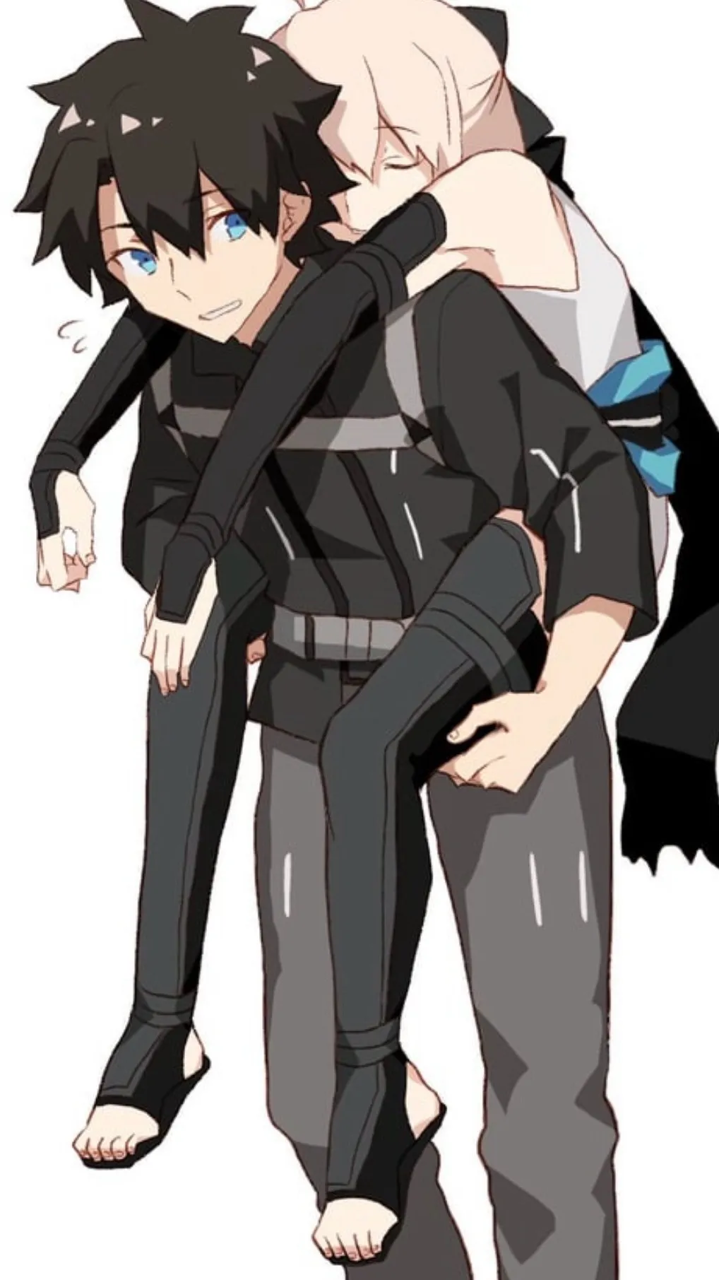 ai character: You and boyfriend  background